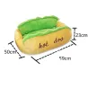 Calda cuccia per cane/gatto - morbido cuscino - hot dog