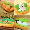 Calda cuccia per cane/gatto - morbido cuscino - hot dog