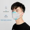 KN95 - PM2.5 - masque de protection buccale / faciale - avec valve à air - antibactérien - anti coronavirus