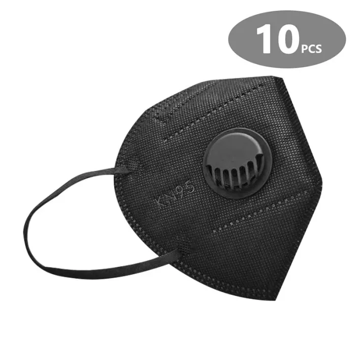 KN95 - PM2.5 - masque de protection buccale / faciale - avec valve à air - antibactérien - anti coronavirus