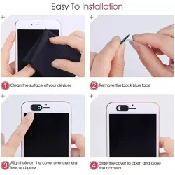 Cache caméra webcam pour ordinateur portable / smartphone - ultra fin