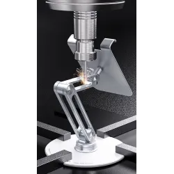 Suporte para telefone/tablet - suporte de metal - giratório - ajustável