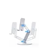 Suporte para telefone/tablet - suporte de metal - giratório - ajustável