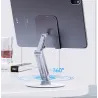 Suporte para telefone/tablet - suporte de metal - giratório - ajustável