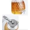 Distributeur de miel - pot transparent