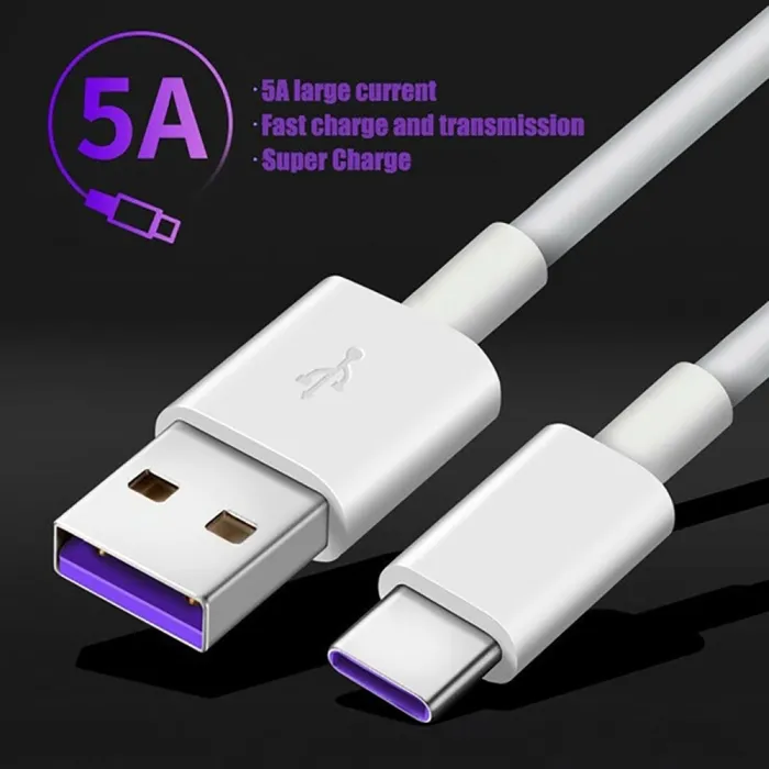Snellaadkabel - USB type-C - 5AKabels