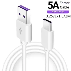 Câble de charge rapide - USB type-C - 5A
