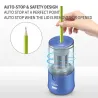 Automatisk elektrisk pennvässare - 6 - 12 mm justerbar storlek