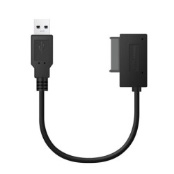 USB 2.0 - mini Sata II - 13-nastainen sovitin - kaapeli