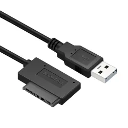 USB 2.0 to mini Sata II - 13-pin adapter - cableCables