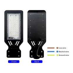 Lampadaire LED - étanche - 50W - 100W