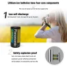 Panasonic - litiumbatteri - CR123A - 1400 mAh - 3V - 10 stk