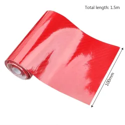 Film vinyle en fibre de carbone - haute brillance - autocollant voiture/moto - 10cm * 152cm