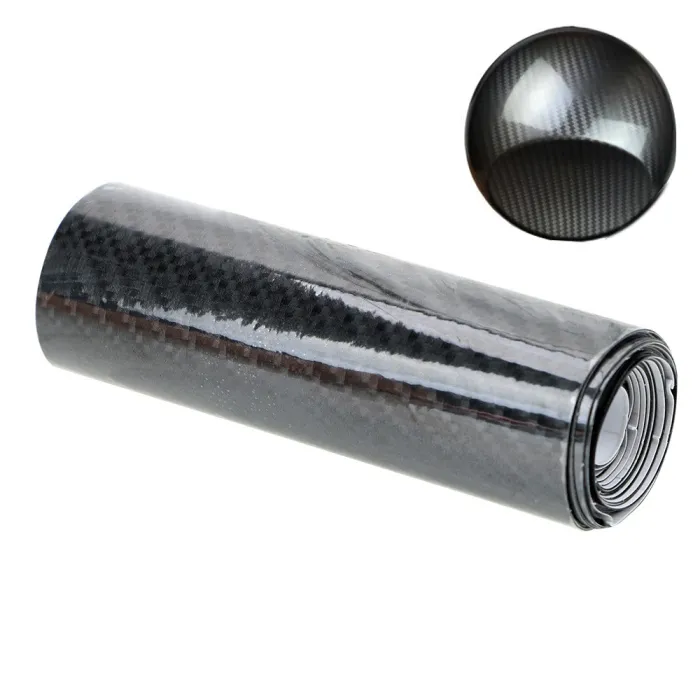 Film vinyle en fibre de carbone - haute brillance - autocollant voiture/moto - 10cm * 152cm
