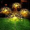 LED vuurwerk - tuinlamp op zonne-energie - waterdichtSolar verlichting
