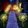 LED vuurwerk - tuinlamp op zonne-energie - waterdichtSolar verlichting