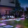 LED vuurwerk - tuinlamp op zonne-energie - waterdichtSolar verlichting