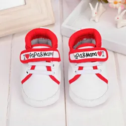 Baby / småbørns lærredssneakers