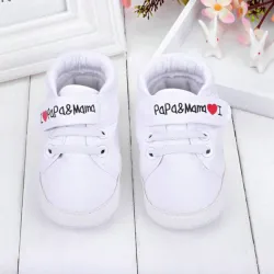 Baby/småbarn lerret joggesko