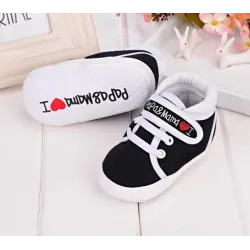 Baby / småbørns lærredssneakers