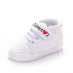 Baby/småbarn lerret joggesko
