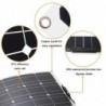 Paneles solaresKit panel solar - flexible - 100W / 200W / 300W - 12V / 24V - con conector fotovoltaico - módulo cargador de b...