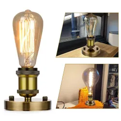 Base per lampada vintage - portalampada - E26 / E27