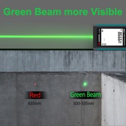 INKERSI - digital laser afstandsmåler - målebånd - vaterpas