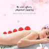 Silikonvakuumkoppar - koppning / massage / anticelluliterterapi - 12 stycken