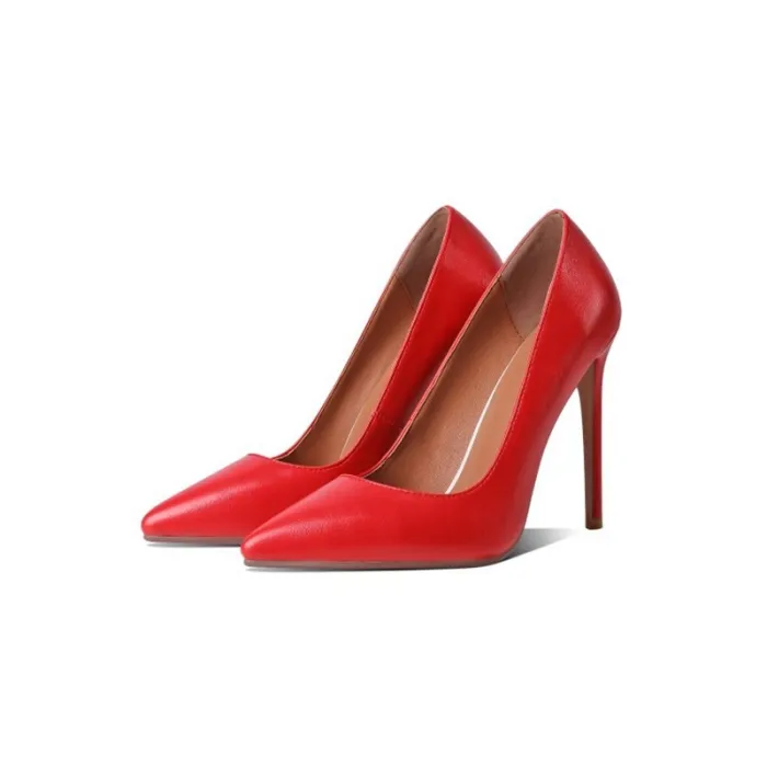 Talons hauts en cuir élégants