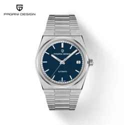 PAGANI DESIGN - automatisch sporthorloge - waterdicht - roestvrij staal - blauwHorloges