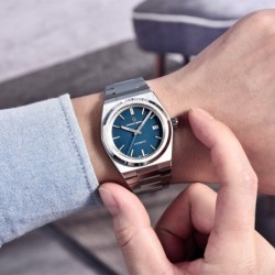 PAGANI DESIGN - relógio esportivo automático - à prova d'água - aço inoxidável - azul