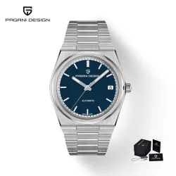 PAGANI DESIGN - automatic sports watch - waterproof - stainless steel - blueWatches