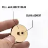 Maniglie tonde per mobili - pomoli - ganci da parete