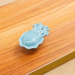 Keramiske møbelhåndtag - knopper - blæksprutteformet
