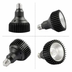 LED plantevekst lys - pære - fullt spekter - COB - E27