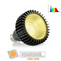 LED plant grow light - bulb - full spectrum - COB - E27 - 15000LM