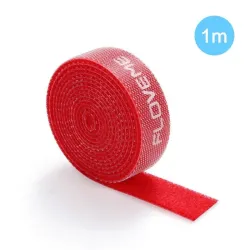 Kabel / ledninger organisator - tape - selvklebende borrelås