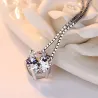 Collana in argento 925 con zircone