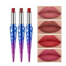 Natuurlijke matte lippenstift - waterdicht - langdurig - zeemeermin-designLippenstiften