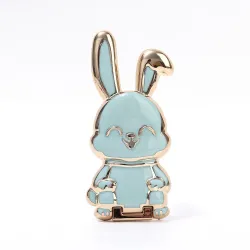 Support de téléphone pliable - support - en forme de lapin