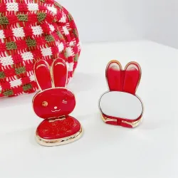Foldable phone holder - stand - red Chinese bunnyHolders