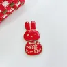 Foldable phone holder - stand - red Chinese bunnyHolders
