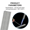 Baguette de soudure en aluminium - fil fourré - basse température - fusion facile
