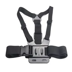 Sangle de poitrine réglable - support téléphone / caméra GoPro