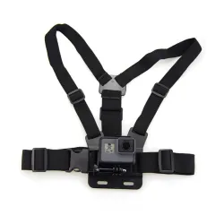 Sangle de poitrine réglable - support téléphone / caméra GoPro