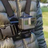 Sangle de poitrine réglable - support téléphone / caméra GoPro