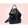 Leather backpack - with rivets - colorful rainbow colorsBackpacks