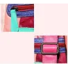 MochilasMochila de cuero - con remaches - colores del arco iris de colores