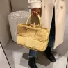 Bolsos de manoBolso de mano de felpa de moda - gran capacidad
